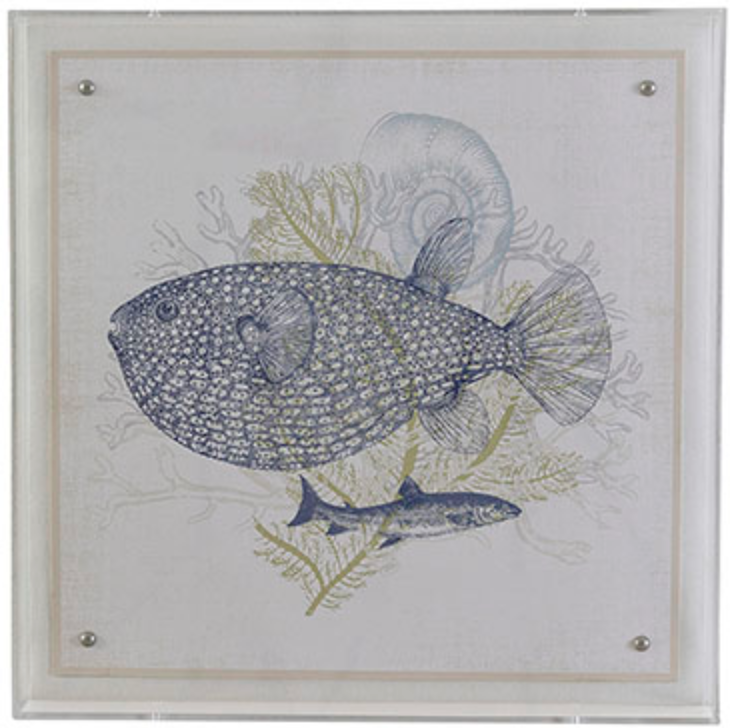 Coastal Glicee Prints in Lucite