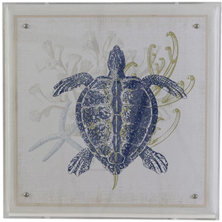 Coastal Glicee Prints in Lucite