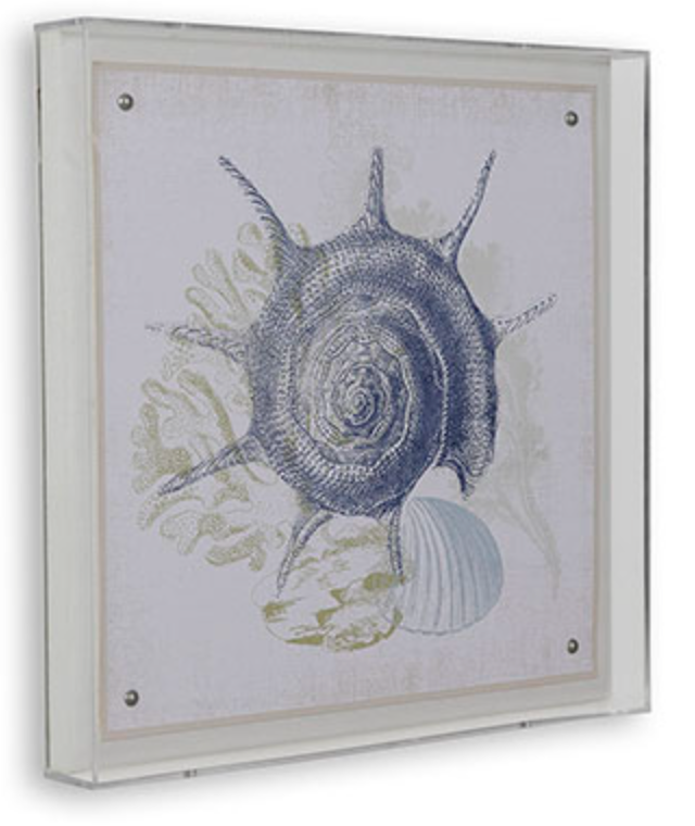 Coastal Glicee Prints in Lucite